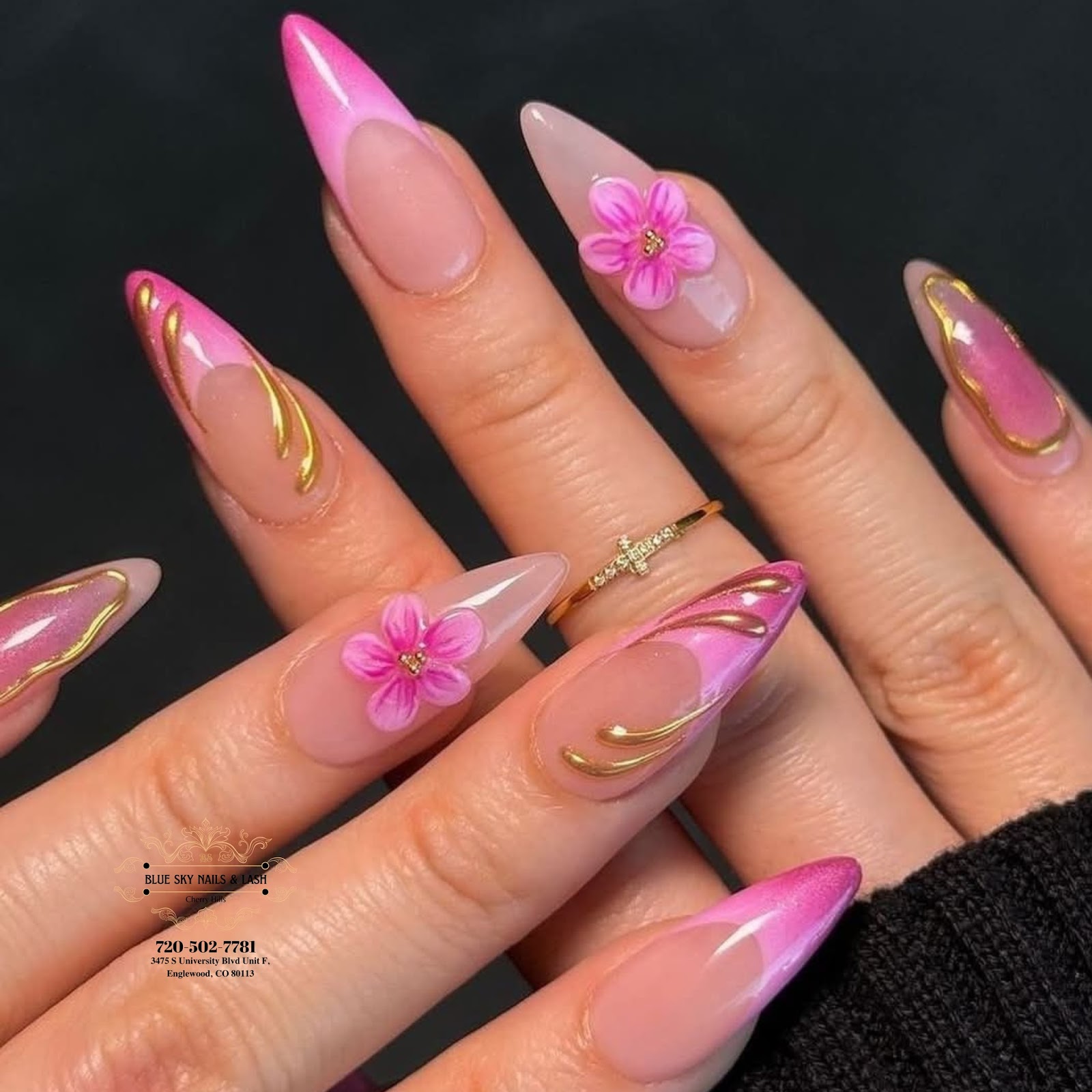 Blue Sky Nails & Lash Cherry Hills nail photo 1