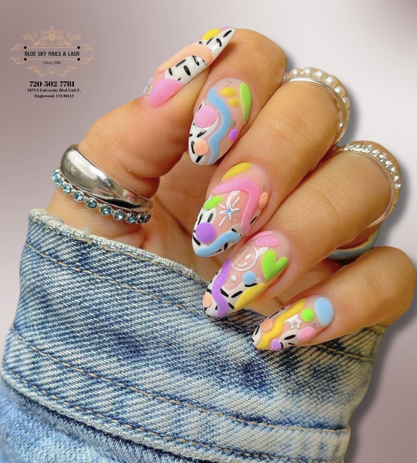 Blue Sky Nails & Lash Cherry Hills nail photo 6
